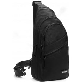Сумка-слинг мужская LANPAD LAN83029 29x18x10 см Черный (2874852976)