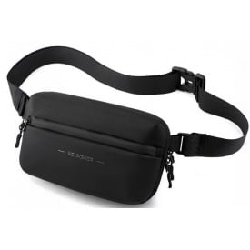 Сумка поясна бананка Confident 24x15x4 см Чорний (1831957044)