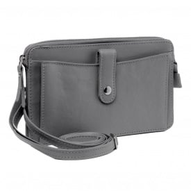 Жіноча сумка для документів UP2 Fashion 19x12.5x2.5 см Сірий (2822654431)