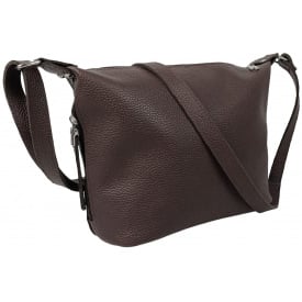 Жіноча сумка Borsacomoda 22x11x26 см Темно-коричневий (2860850139)