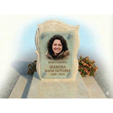 Красивый женский памятник мраморный песчаник