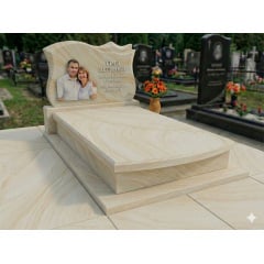 Комплект великого подвійного пам'ятника мармуровий піщаник Ізмаїл