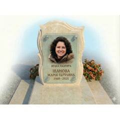 Красивый женский памятник мраморный песчаник Фастів