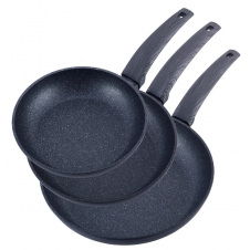 Набор сковород Kamille Черный 3 шт KM-4124