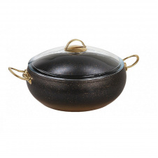 Каструля OMS 5,5 л 26 см Коричневий 3141-26-5,5л-Bronze