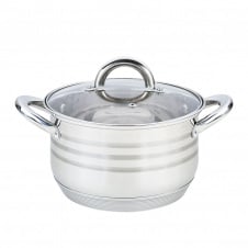 Кастрюля Maestro 6,5 л Серебристый MR-3513-24