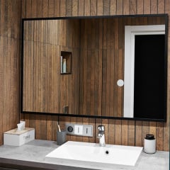 Дзеркало Global Glass ML-1 в чорній рамі, 1200х800 Коломыя