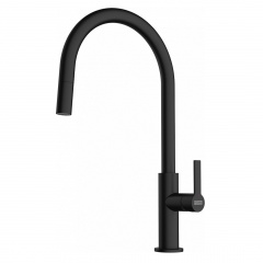Змішувач для кухні Franke Maris Slim J Pull Down чорний матовий (115.0728.389) Херсон