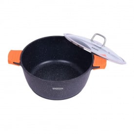 Кастрюля Bohmann 2,2 л Черный BH 7350-20 MRB