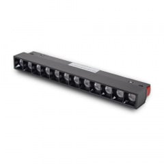 Светильник трековый магнитный Lightwell LW-TRACK-SOTALIGHT-12W 21.5x4.5x2.1 см 12 Вт Черный (304413) Киев