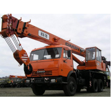 Оренда автокрана КАМАЗ КТА-28 – 28 метрів виліт стріли, 25 тонн