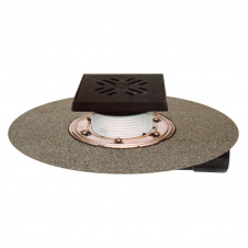 Трап для балконів і терас Hutterer&Lechner HL81GH з бітумним полотном, чавун