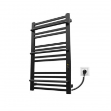 Електрична рушникосушка Kosser Міра 800х500/15 ER таймер чорний (ДМІ02ER)