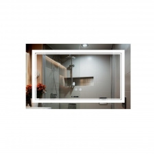 Дзеркало Qtap Cardinal (CA1) 800х500 з LED-підсвічуванням, димером та антизапотіванням (QT0478C8050)