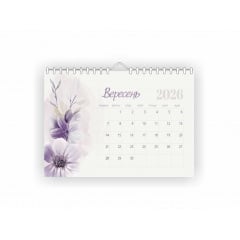 Календарь-планер настенный Vivay 2026 А4 30x20 см Разноцветный (hub_nlzmhc) Свесса