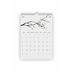 Календар-планер настінний Vivay 2026 А3 30x40 см Різнокольоровий (hub_7ge8by) Київ