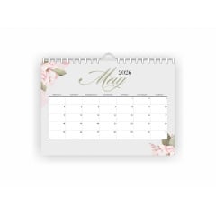 Календарь-планер настенный Vivay 2026 А4 30x20 см Разноцветный (hub_3rx9aw) Киев