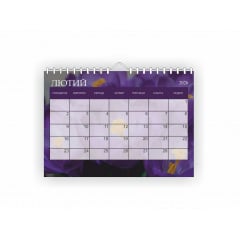 Календар-планер настінний Vivay 2026 А4 30x20 см Різнокольоровий (hub_54jv3h) Березнегувате