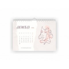 Календарь настенный Vivay 2026 Beautyspecial А3 30x40 см Бело-бежевый (hub_t8a1hg) Киев