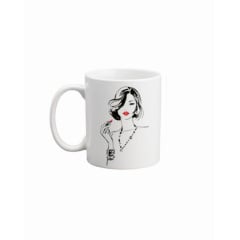 Чашка Vivay Fashion girl 330 мл Белый (hub_qir1t6) Новомосковск