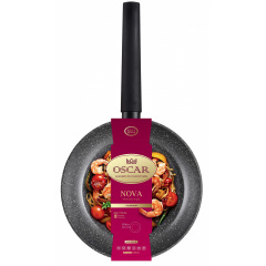Сковорода глибока Oscar Nova 26 см Черный (6885885) Новая Прага