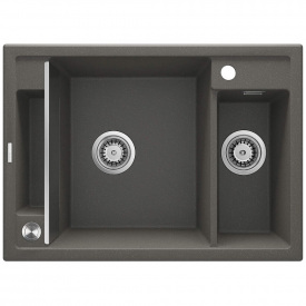 Кухонна мийка Deante Magnetic 560х500х219мм антрацит (ZRM_T503)