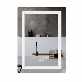 Дзеркало Qtap Cardinal (CA2) 600х800 з LED-підсвічуванням, димером та антизапотіванням (QT0478C608048453)