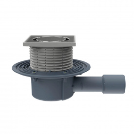 Трап для внутрішніх приміщень Hutterer&Lechner HL510N горизонтальний 123х123/115х115мм