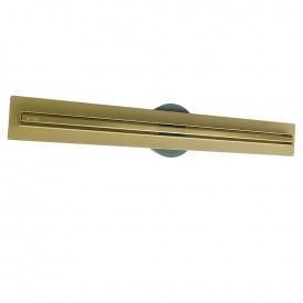 Трап для душа VBI Fort Slim 100 Brushed Gold (VBI-060210BG)