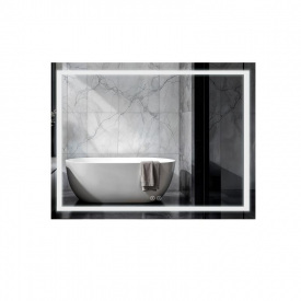 Дзеркало Qtap Mideya (DC-F613) 700х500 з LED-підсвічуванням, димером та антизапотіванням (QT2078NCF7050W)