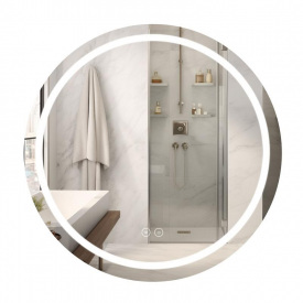 Дзеркало Qtap Mideya (MI6) R900 з LED-підсвічуванням, димером та антизапотіванням (QT2078NCR9090W)