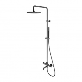 Душова система Omnires Y з термостатом brushed graphite (Y1234GR)