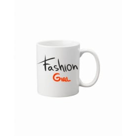 Чашка Vivay Fashion girl 330 мл Белый (hub_qir1t6)