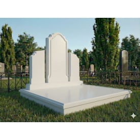 Елітний меморіальний комплекс "три стелі" мармуровий пісковик