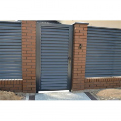 Хвіртка Жалюзі Лего (Темно-коричневий) Ірпінь