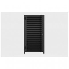 Хвіртка Жалюзі стандарт (Темно-коричневий) Самбір