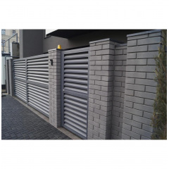 Паркан Жалюзі стандарт (Темно-коричневий) Самбір