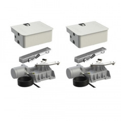 Комплект автоматики Roger KIT BR21/353DHP Brushless для распашных ворот (подземный тип монтажа) Надворная