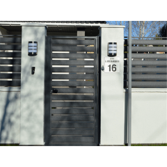 Хвіртка Ранчо класичне (Чорний) Хмільник