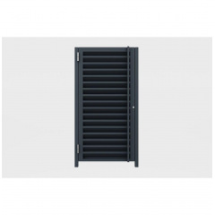 Хвіртка Жалюзі стандарт (Антрацит) Київ