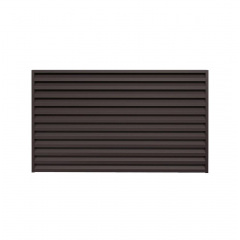 Паркан Жалюзі Ромб (Темно-коричневий) Талалаївка
