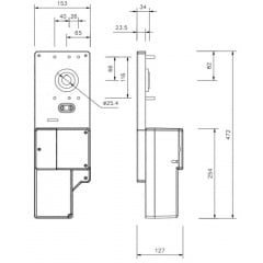 Автоматика для секційнних воріт Gant STRETTO 10 Київ