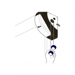 Электропривод Nice SO 2000 для промышленных секционных ворот Акимовка