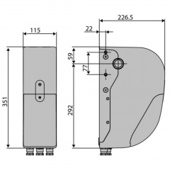 Автоматика BFT ARGO BT A35 для секційних промислових воріт Новояворівськ