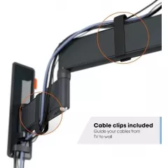 Крiплення настiнне для ТВ похило-пов.TVM 3663 OLED 40"-77" до 35 кг ( 3836630) VOGELS Нове