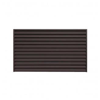 Паркан Жалюзі Ромб (Темно-коричневий)