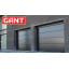 Секционные гаражные ворота Gant Plus размер 2400х2030 мм. (Гладкая) Пружины растяжения Киев