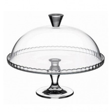 Блюдо на ноге Pasabahce Patisserie со стеклянной крышкой 32 см Прозрачный DP66326