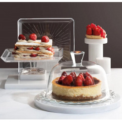 Блюдо с крышкой колпаком диаметр 27см Pasabahce AL113210 Смела