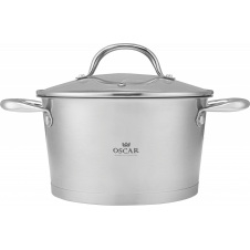 Каструля Oscar Delight 2.2 л 18 см Сріблястий (6990931)